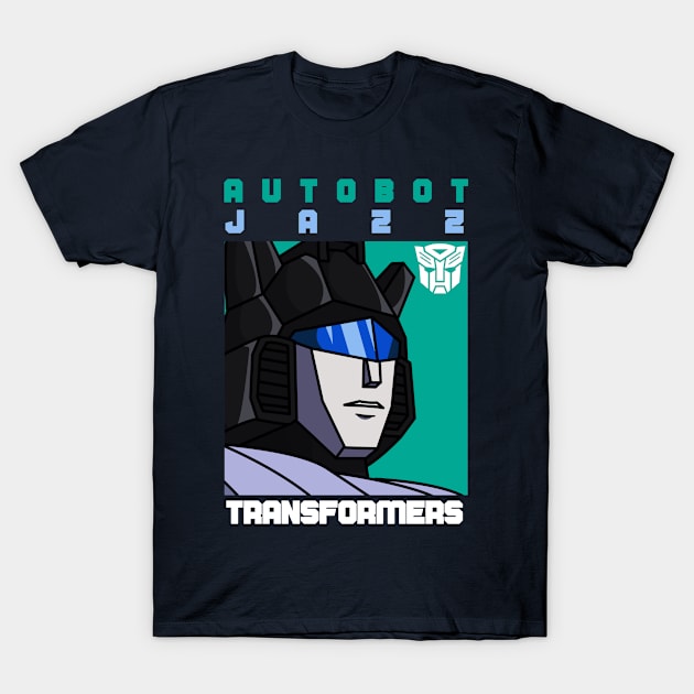 AUTOBOT JAZZ T-Shirt by 10thstreet